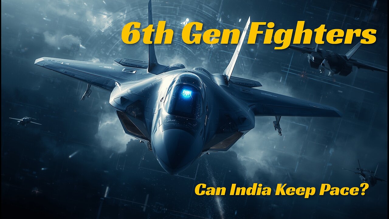 6th Generation Fighters: Can India Keep Pace with the Global Race? | Future of Air Combat 2040