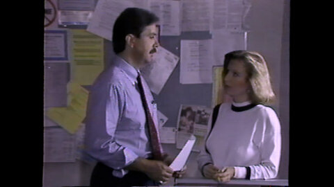 November 24, 1989 - Tom Cochrun & Anne Ryder WTHR News Promo & 'Love Connection' Bumper