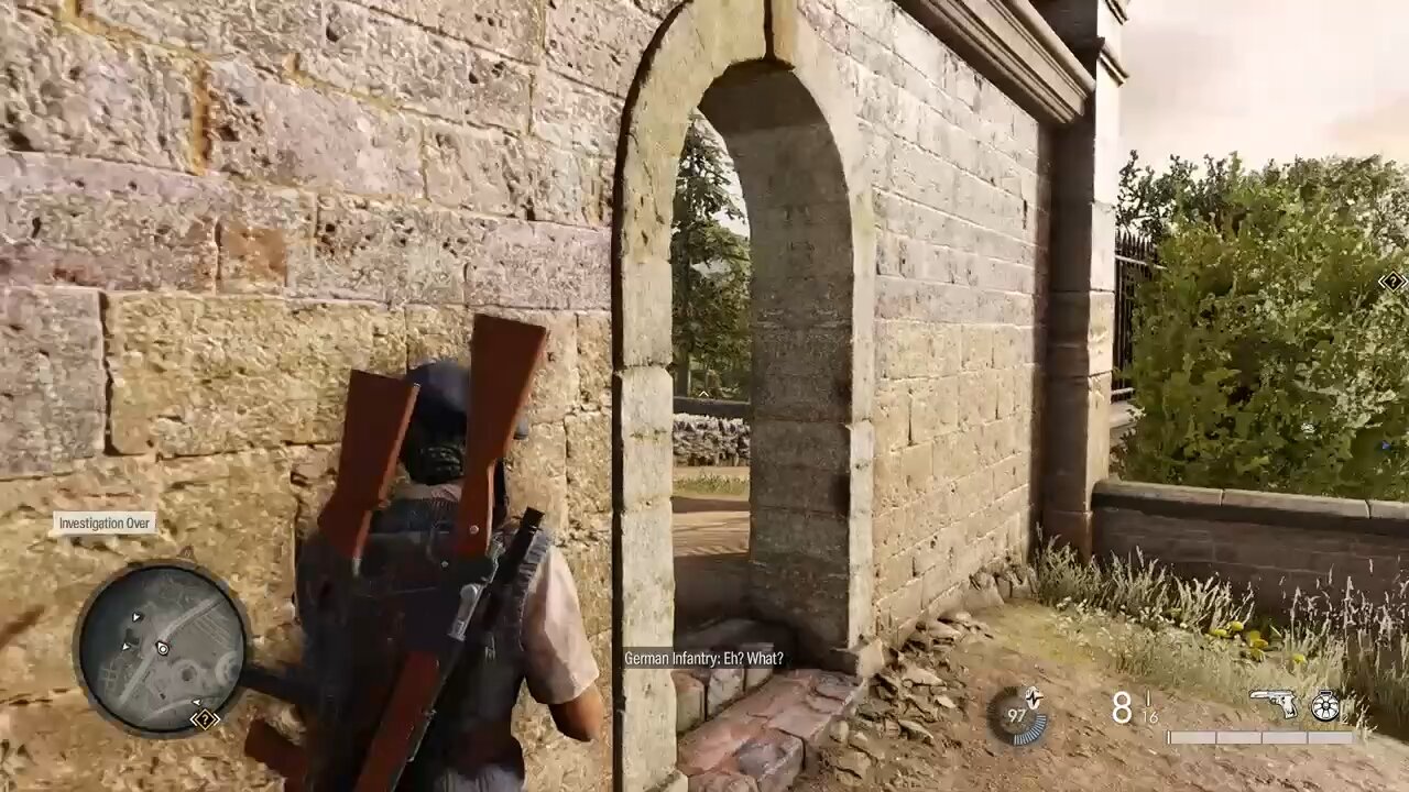 Sniper Elite hand on kill