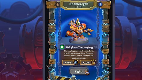 Warcraft Rumble - Gnomeregan - Rend Blackhand - Level 23 to 24 - April 2025