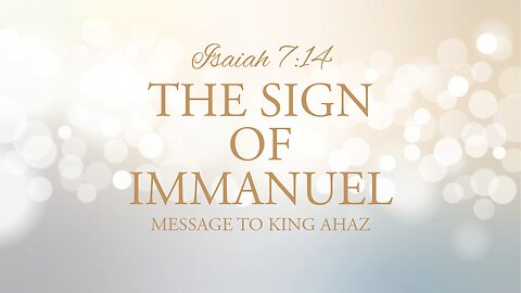 THE VIRGIN BIRTH (ISAIAH 7:14)
