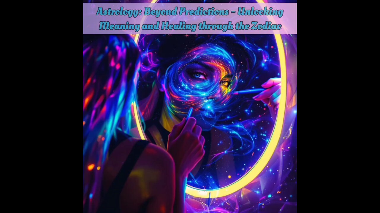 Astrology: Beyond Predictions - Unlocking Meaning and Healing through the Zodiac