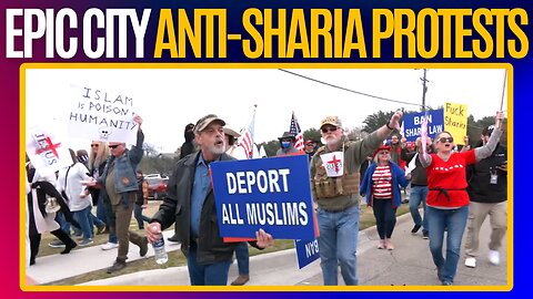 Epic City Anti Sharia Protests | CAIR Guidelines Defied in Plano Texas