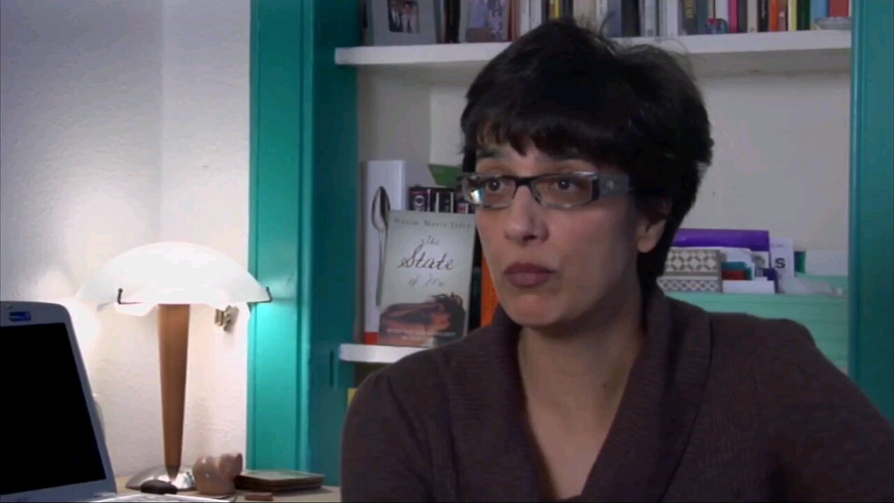 Nasim Jafry explaining how she fell ill from an epidemic outbreak from a Coxsackievirus with M.E.