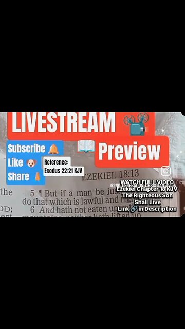 Ezekiel Ch 18:7 KJV 7 And hath not oppressed any, but hath restored to the debtor his pledge #verse