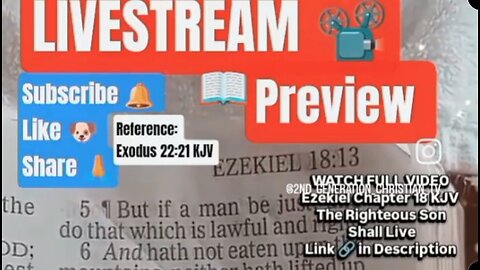 Ezekiel Ch 18:7 KJV 7 And hath not oppressed any, but hath restored to the debtor his pledge #verse