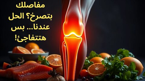 6 أكلات سحرية هتقوي مفاصلك وتخلصك من الألم في أسبوع!