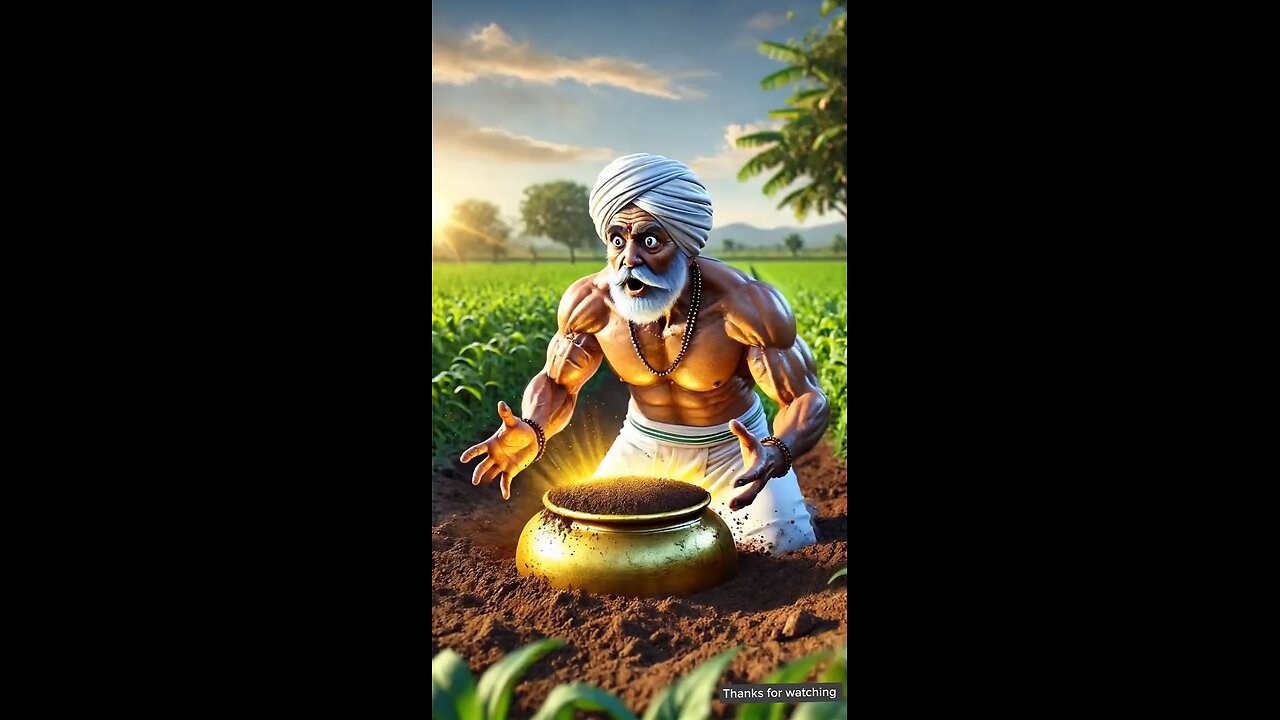 kisan ko mila sone ka matka