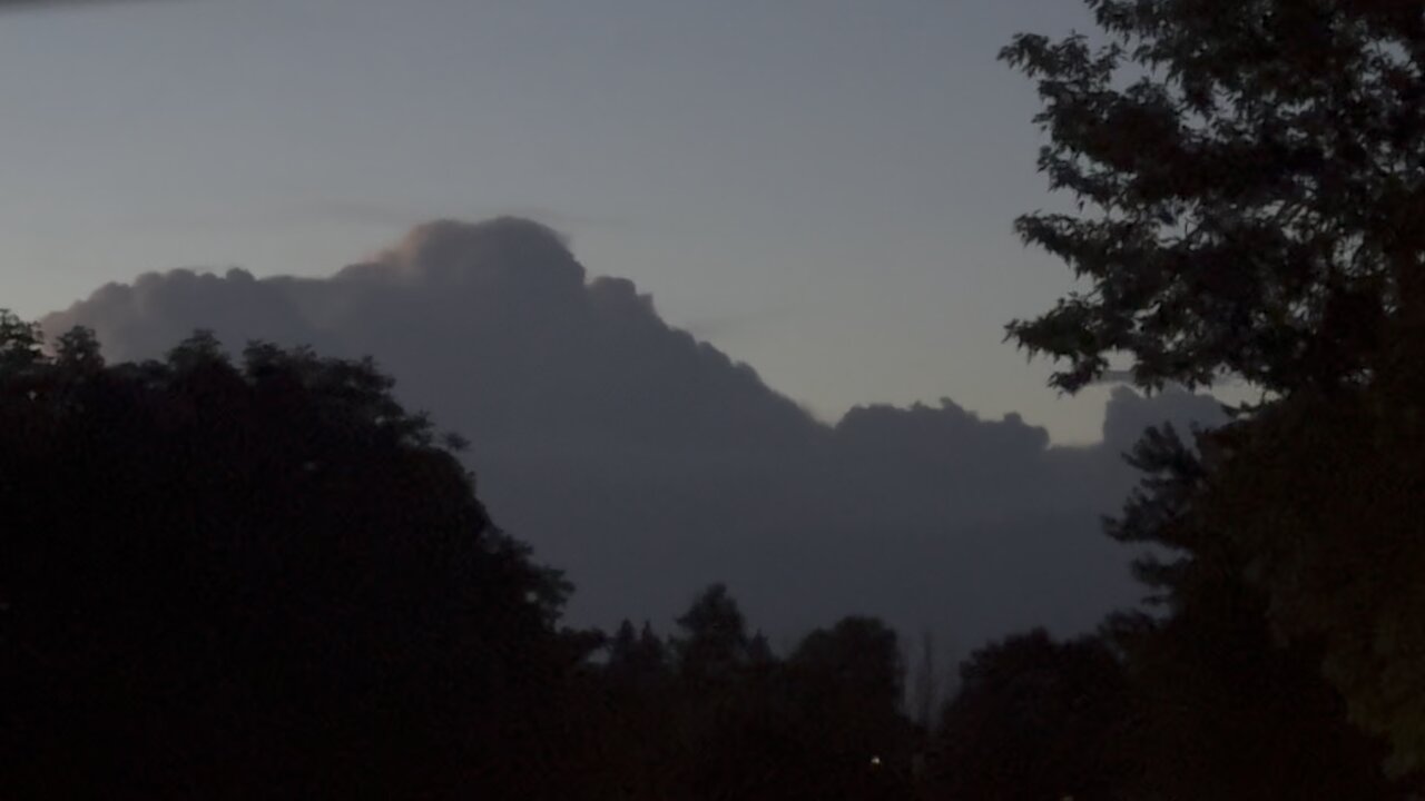 Crazy cloud and lighting