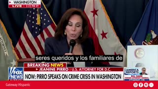 Jeanine Pirro Speaks on Crime Crisis in Washington