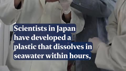 🤯✨ This New Plastic Dissolves in Seawater in Hours! | FeedMyCuriosity