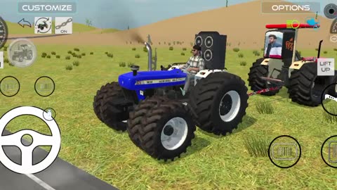 Indian tractor game tractor game over