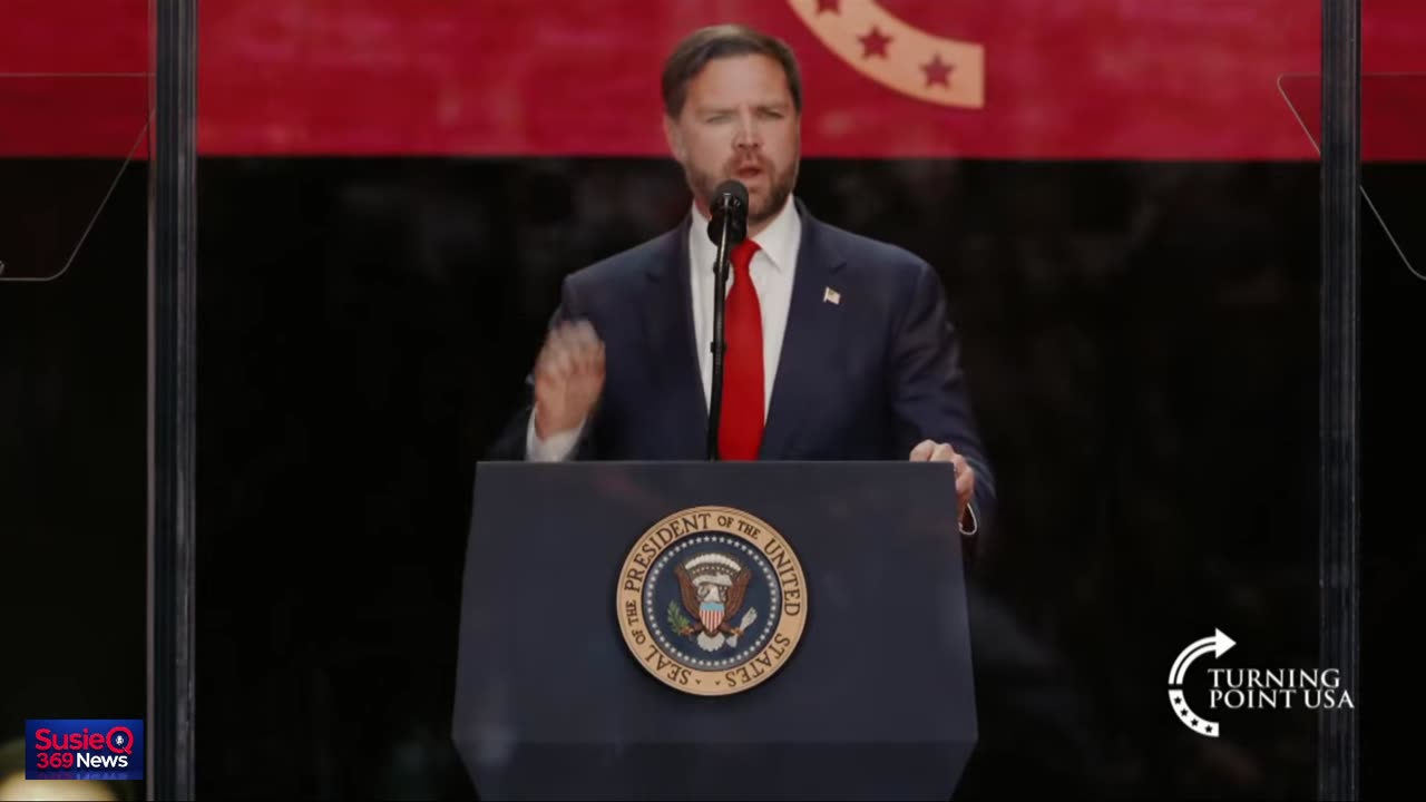 JD VANCE: : Charlie Kirk memorial service in Arizona