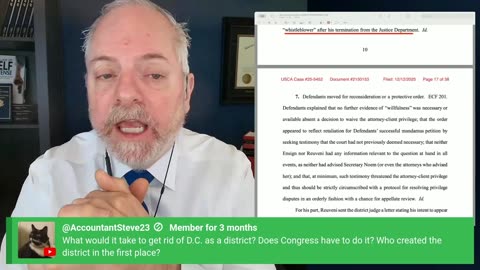 DC District federal courts--in which fully 5 of 15 federal judges were NOT BORN IN AMERICA