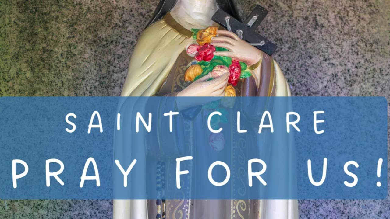 St Clare of Assisi