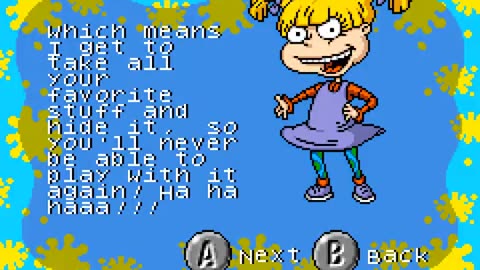 Game Boy Advance Longplay [337] Rugrats Castle Capers
