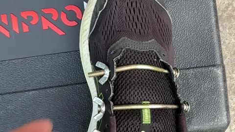 Wing Bolts Hold Shoe Together
