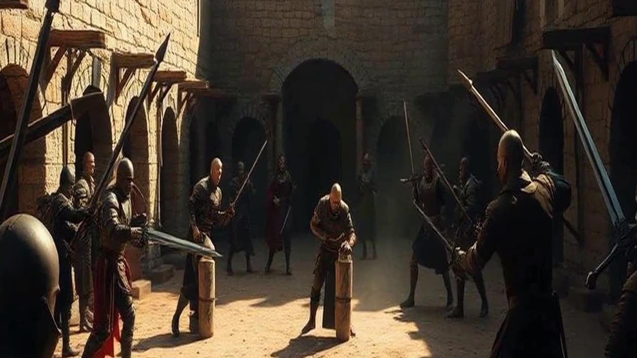 Secret Martial Arts of England's Castles ⚔️ #MedievalCombat #HiddenHistory #BritishSecrets