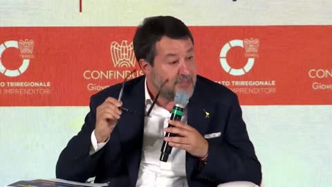 🔴 Ministro Matteo Salvini al 58° Convegno dei Giovani Imprenditori di Confindustria (13.06.2025)