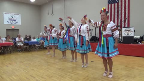 2025 Czech And Slovak Folk Festival, Sokol Detroit, Kolomeyka Ukranian Dance Ensemble, Part 05