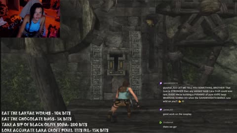 LARA CROFT COSPLAY, PS2 EMULATOR