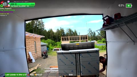 🟢It's Here! Boat Drop Prep Friedge 4 Food Truck open Soon! ALASKA Farmstead in IRL Complete Under 1 Year | Isollated Village| !Real !Homestead
