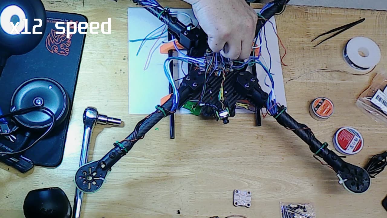 Dis-assembling a 15 inch drone