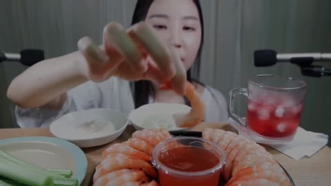 Shrimp & Celery Eating sounds