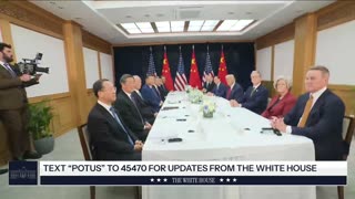 President Trump Participates in a Bilateral Meeting with President Xi