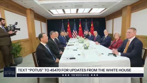 President Trump Participates in a Bilateral Meeting with President Xi