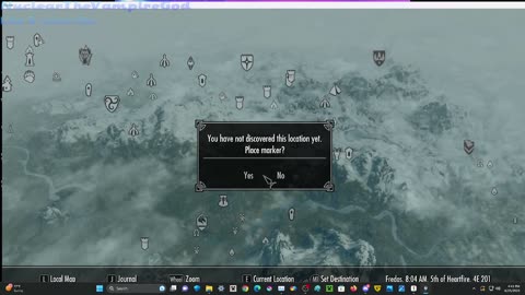 Trolling a dumb turd in Skyrim