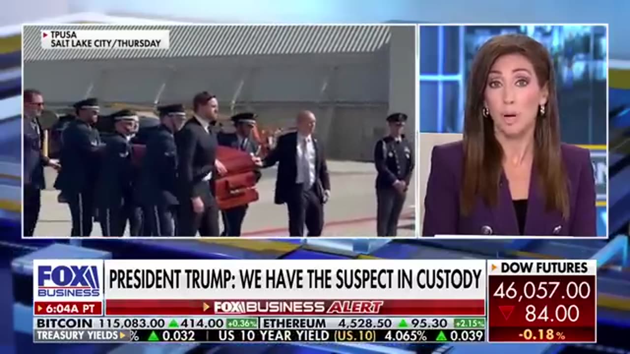 Breaking: Trump says police have apprehended Charlie Kirk suspect
