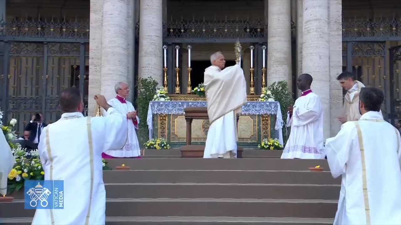 Papst Leo XIV. - Fronleichnam 2025 - Santa Maria Maggiore