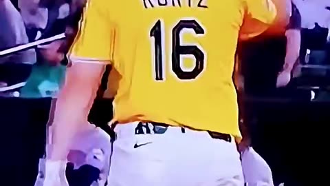 Kurtz A's Win #mlb fans Oak no A's Save The Sharks. Celibrini, no woke pride agenda!
