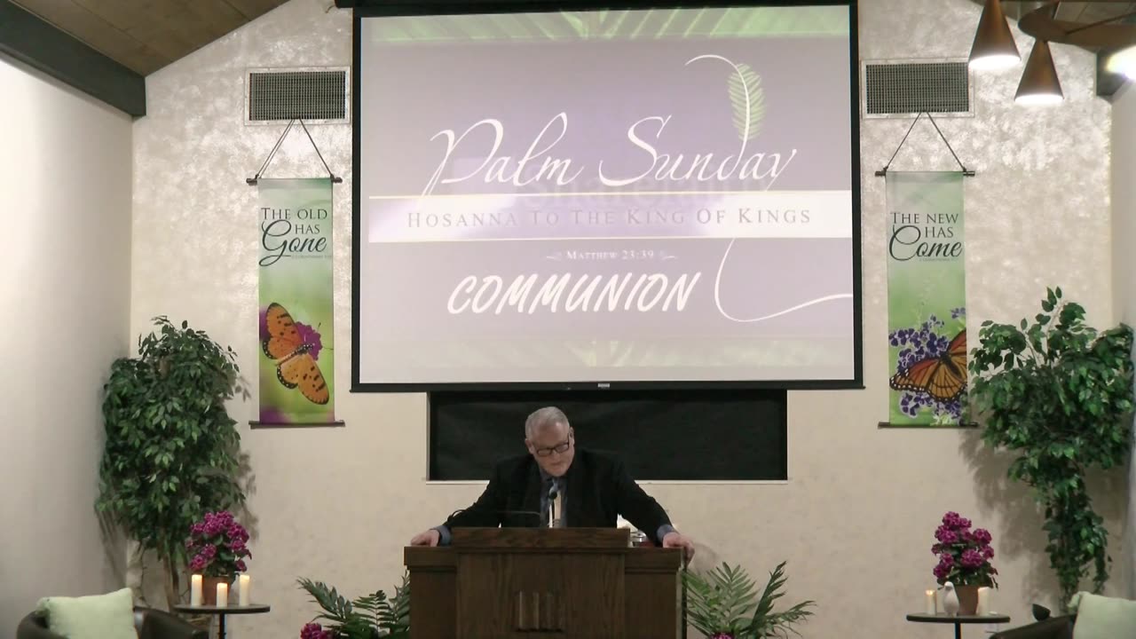 Palm Sunday Communion- "Union & Communion"