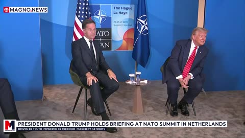 🇺🇸 President Donald Trump Holds Press Briefing at NATO Summit in Netherlands [LIVE]