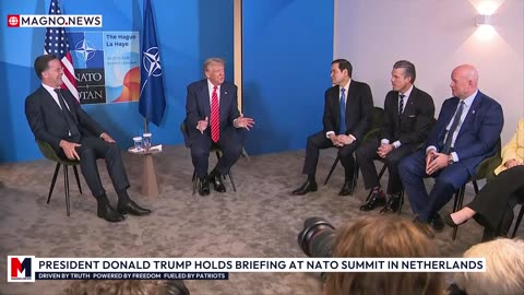🇺🇸 President Donald Trump Holds Press Briefing at NATO Summit in Netherlands [LIVE]
