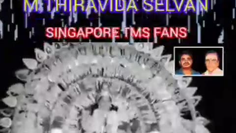 ONE SUN ONE TMS LEGEND M.THIRAVIDA SELVAN SINGAPORE TMS FANS