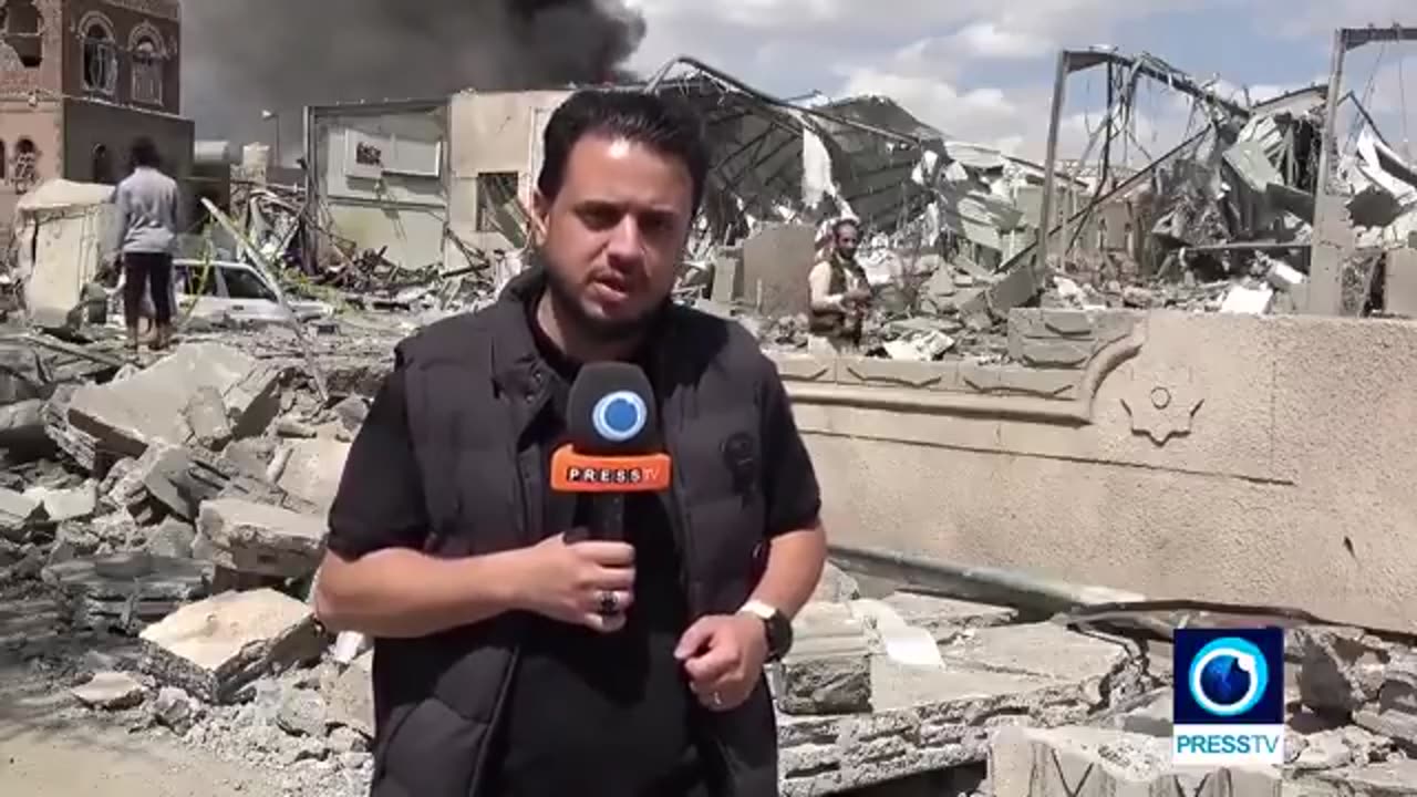 US strikes Sana'a residential area; Yemen downs American drone