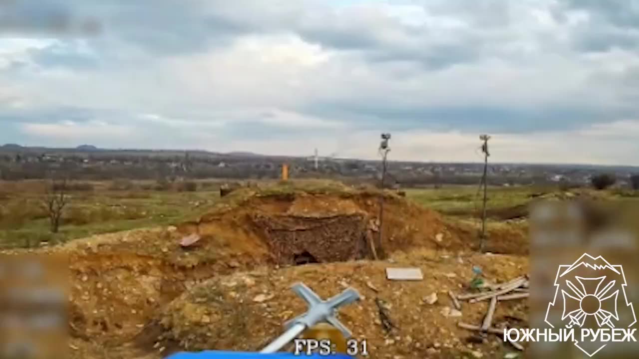 Destruction of a Ukrainian UAV Control Point