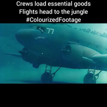 Supply Planes Depart 1943