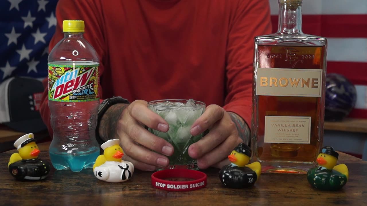 Anthony Lentine - Browne Vanilla Bean Whiskey & Mtn Dew Inifinite Swirl Soda