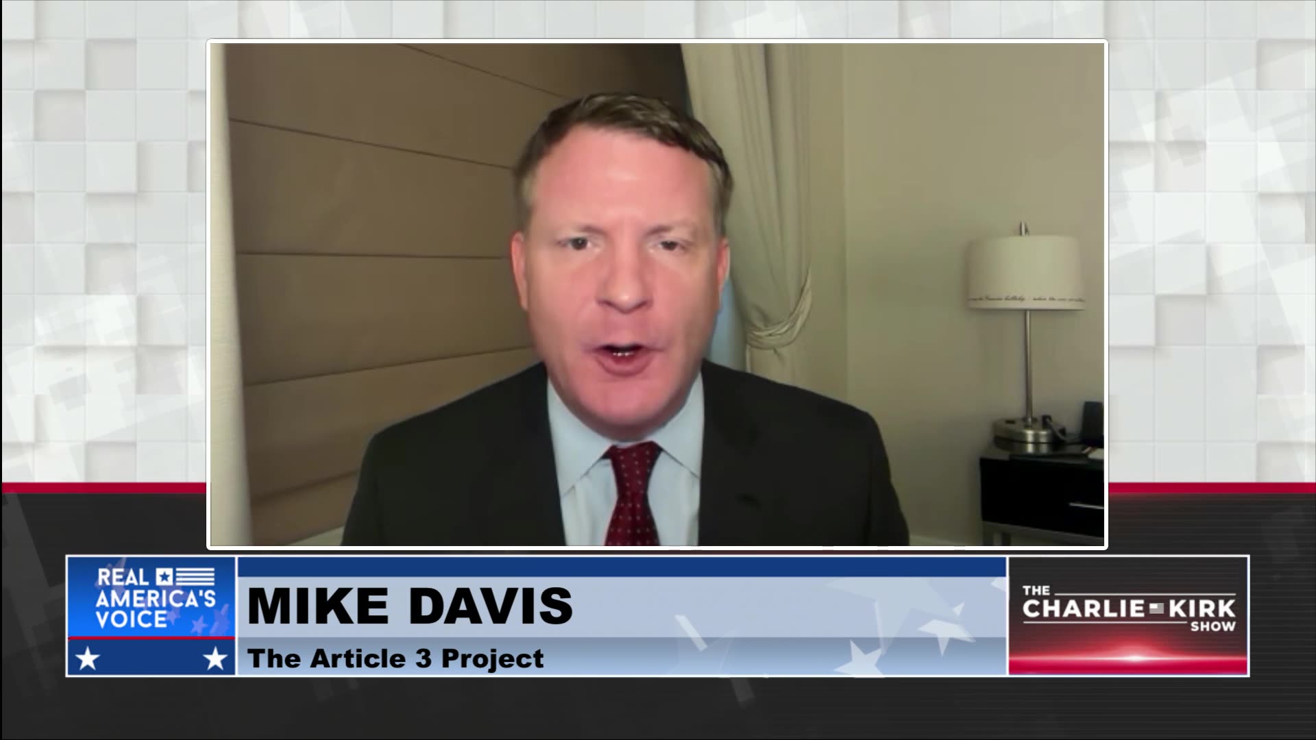 Mike Davis: The Left Wants Chaos and Death. We are Bringing Lawful Retribution.