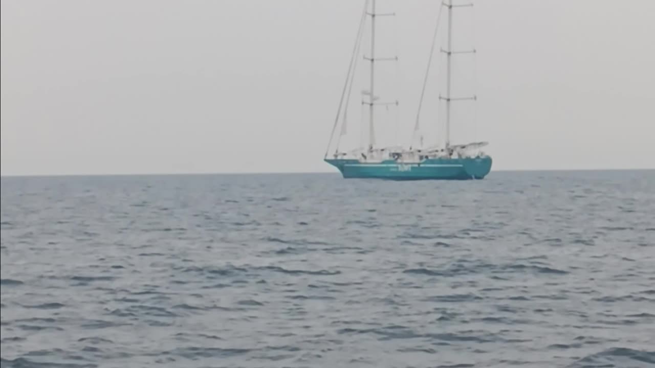 Huge yacht