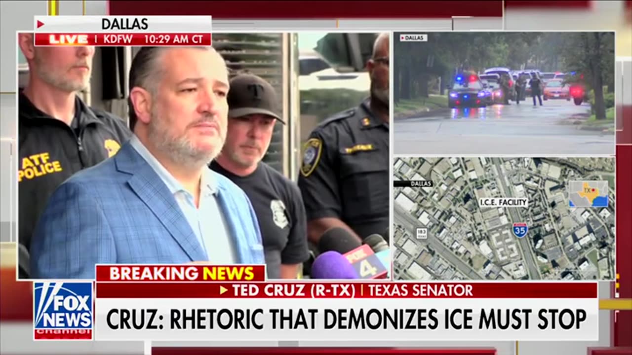 Ted Cruz Calls On Politicians To Quit Using 'Demonizing' Rhetoric Against ICE