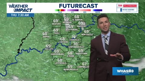 WHAS11+ Weather Impact forecast - Wednesday, July 2
