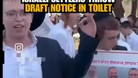 Orthodox Jews in Isreal reject draft