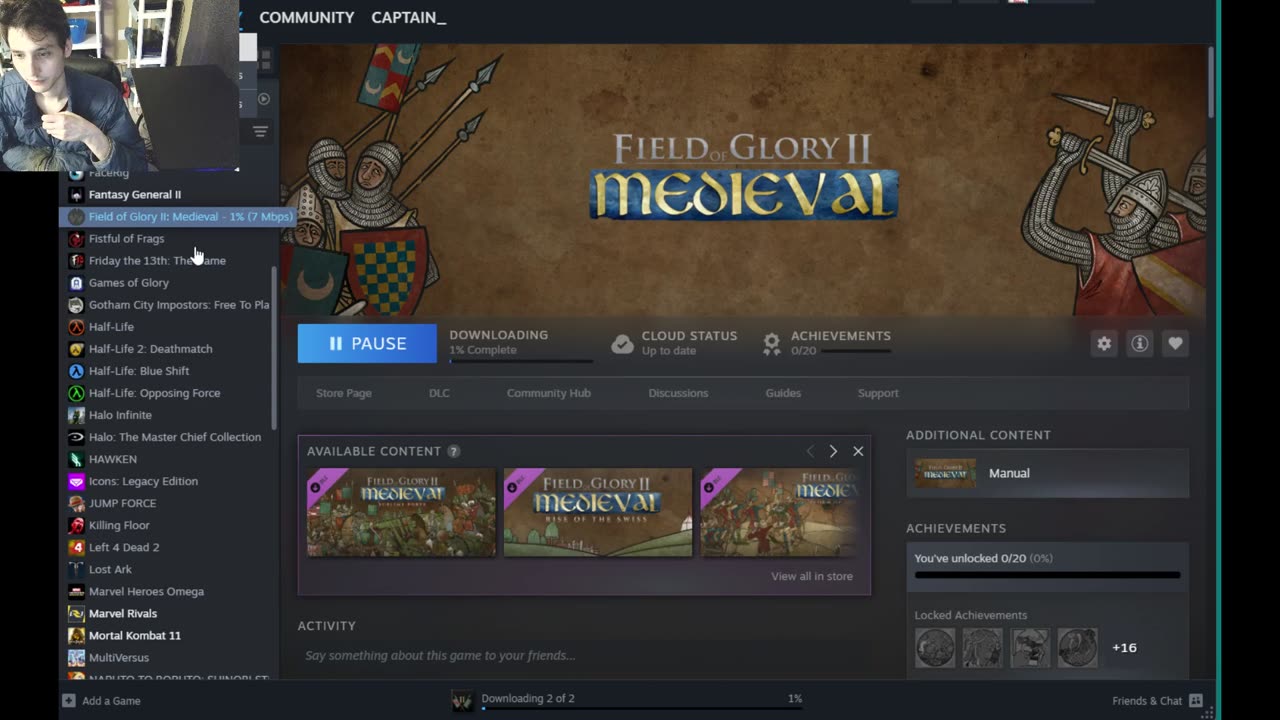 Tutorial For How To Download The Field Of Glory II Medieval Video Game On Steam
