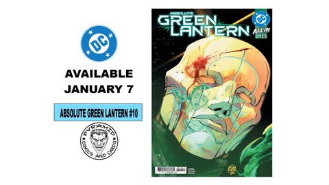 New DC Comics Jan 7, 2026