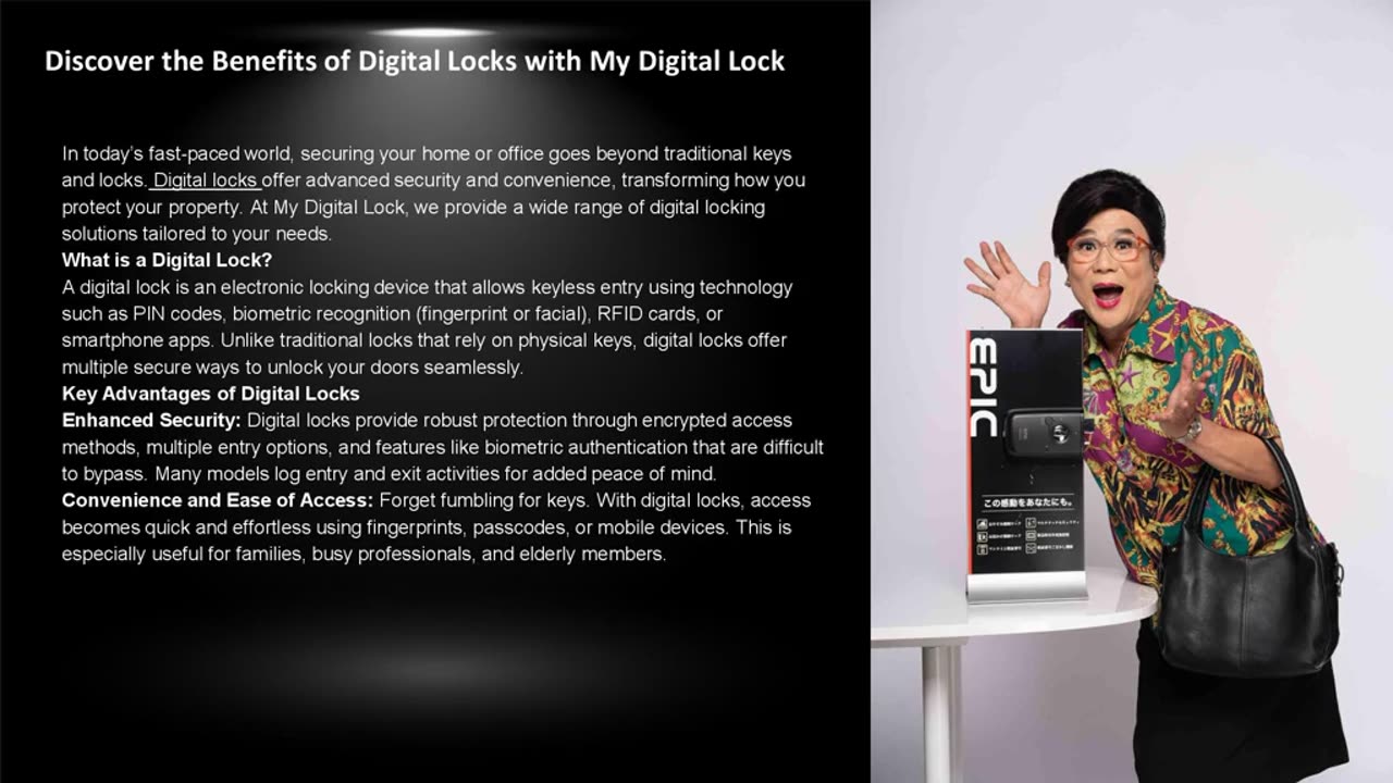 Discover the Benefits of Digital Locks with My Digital Lock